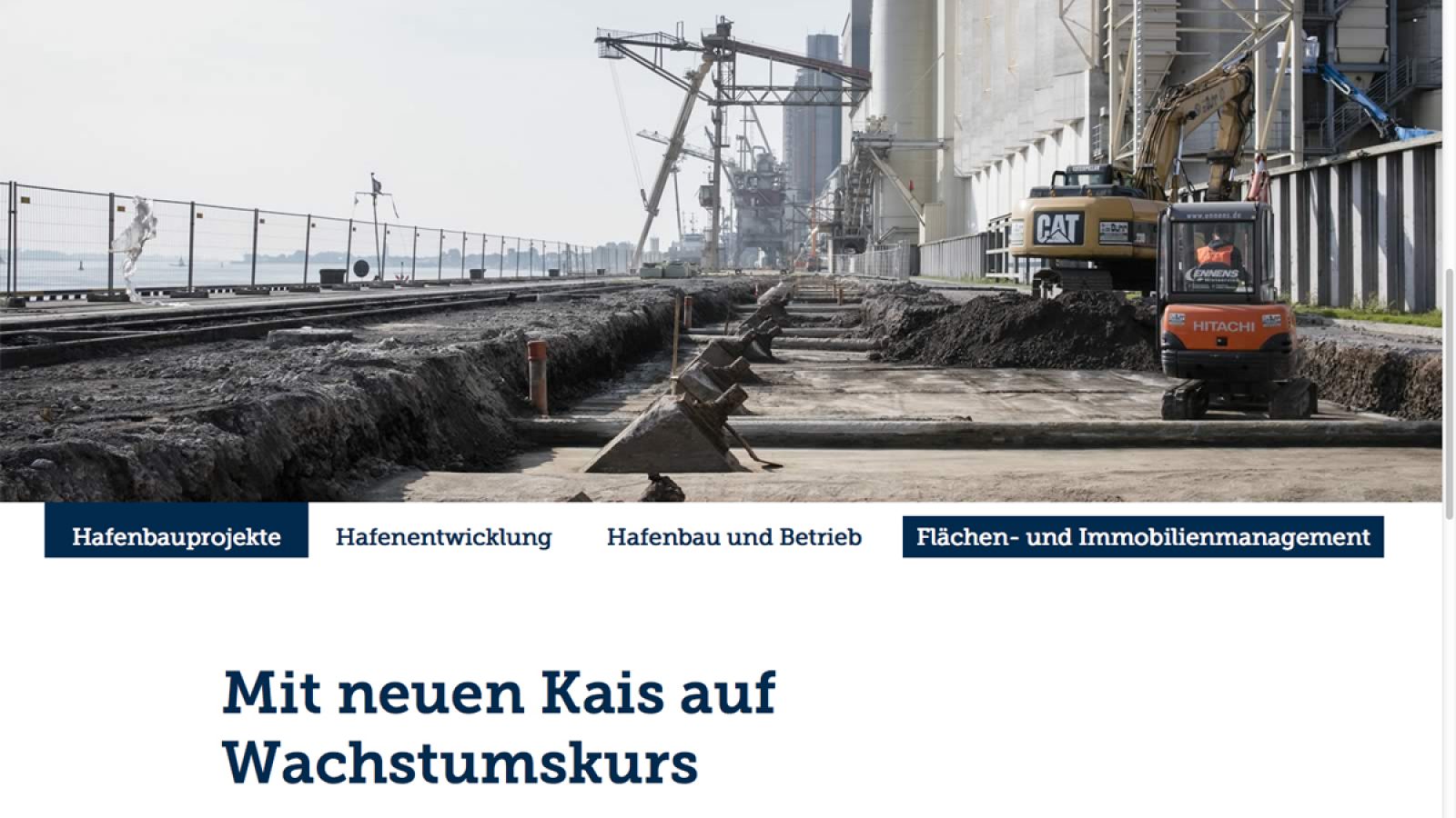 Hafen, Schiffe, Terminals: Christian O. Bruch fotografierte für Niedersachsen Ports.