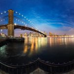 360° Industrie Panorama - Motiv: Dumbo Manhattan Brooklyn Bridges in New York © Corporate Fotografie Panorama-Fotogaf Tobi Bohn Berlin.