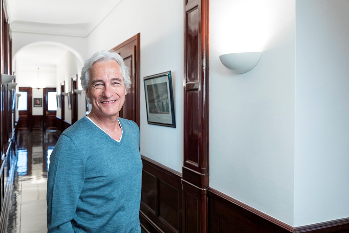 Werbefotografie (Advertising): Motiv aus der Fotoproduktion für die Testimonial-Kampagne der Warburg Bank © Portraitfotograf Christian O. Bruch Hamburg
