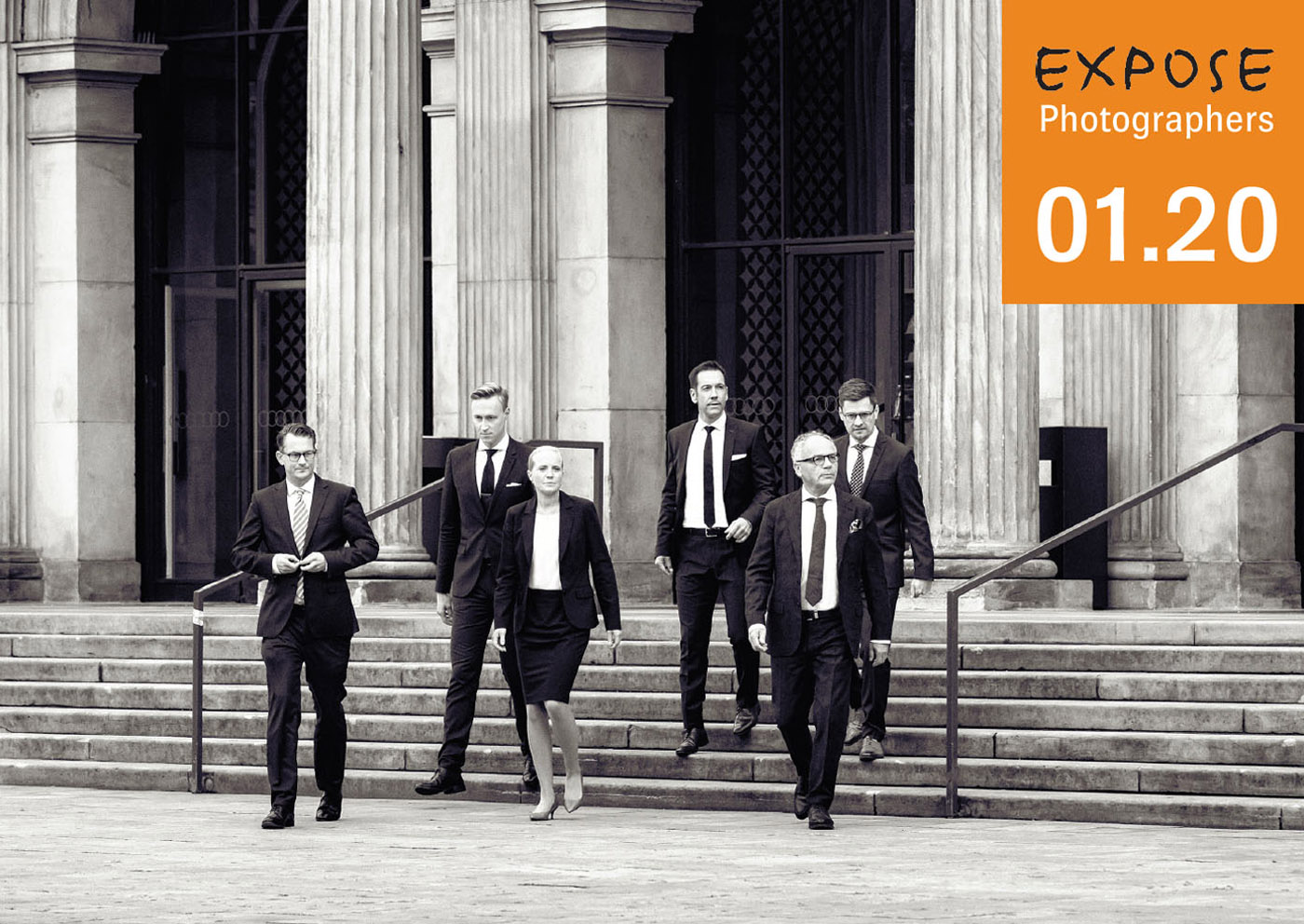 EXPOSE Broschüre 01.20: Individuelle Bildwelten für starke Unternehmensauftritte.