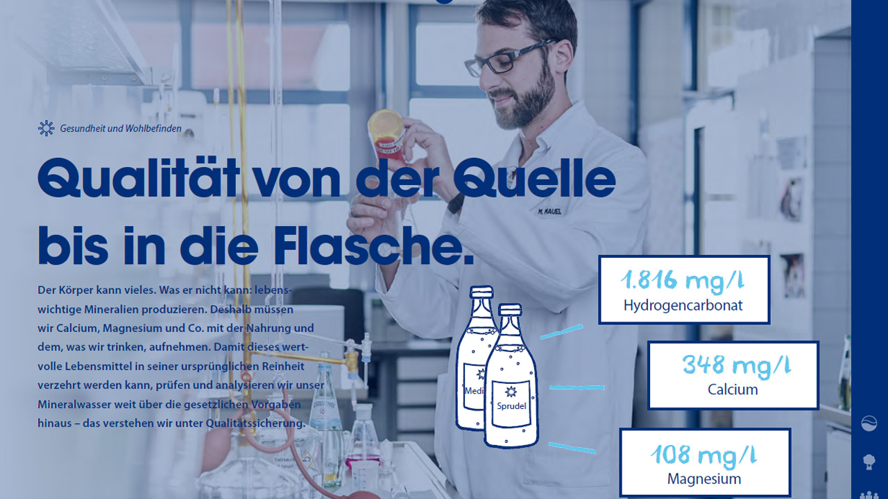 EXPOSE: Thorsten Schmidtkord für Nachhaltigkeitsbericht Gerolsteiner. 7 industriefotografie nachhaltigkeitsbericht gerolsteiner auszug