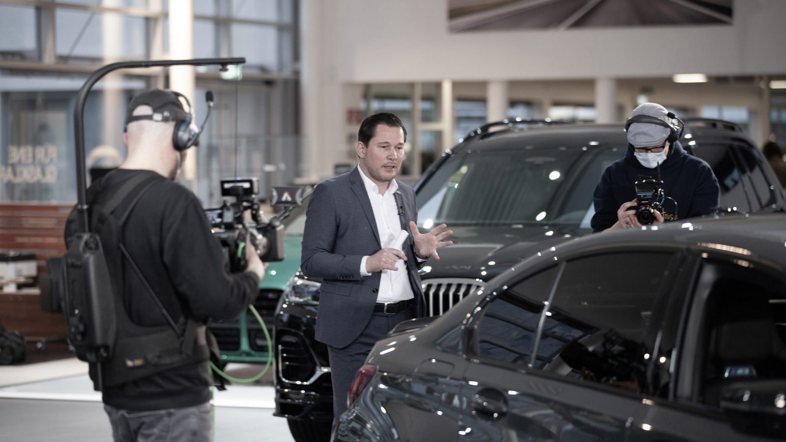 EXPOSE Corporate Video | Livestream für BMW Modell-Vorstellung.