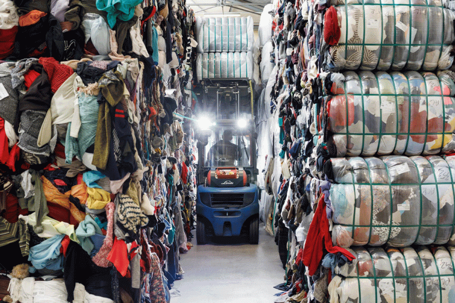 EXPOSE Industriefotografie | Martin Tervoort für SOEX Textil-Recycling.